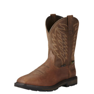 Ariat 10020063 Groundbreaker Wide Square Toe MetGuard Steel Toe Work Boot Men