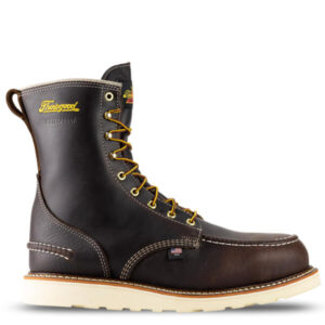 Thorogood 1957 Series 804-3800 – Waterproof – 8″ Briar Pitstop Safety Toe – Moc Toe Maxwear Wedge™ Men