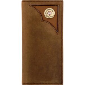 3D Belt DBW522 12 Gauge Brown Distressed Leather Rodeo Wallet