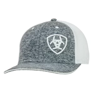 Ariat Heather Grey Cap with 110 Flexfit Tech - Snap Back