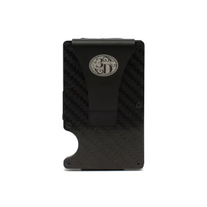 Smart Wallet, Carbon Fiber & Stainless Steel, RFID Blocking