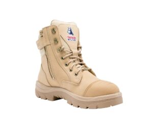 Steel Blue Sand Southern Cross Zip Steel Toe Waterproof